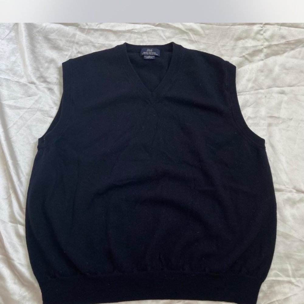 Brooks Brothers V-Neck Sweater Vest